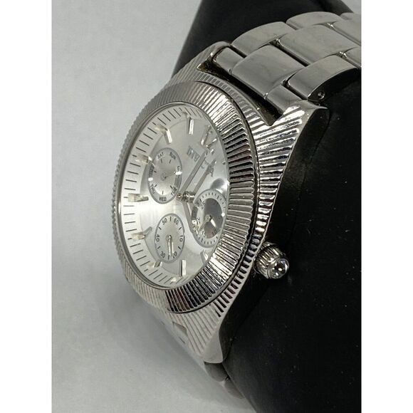 Invicta Angel 25247 Womens Silver Stainless Steel Analog Dail Quartz Watch HK876 main image 4